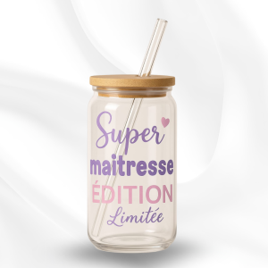 Tasse couvercle & paille