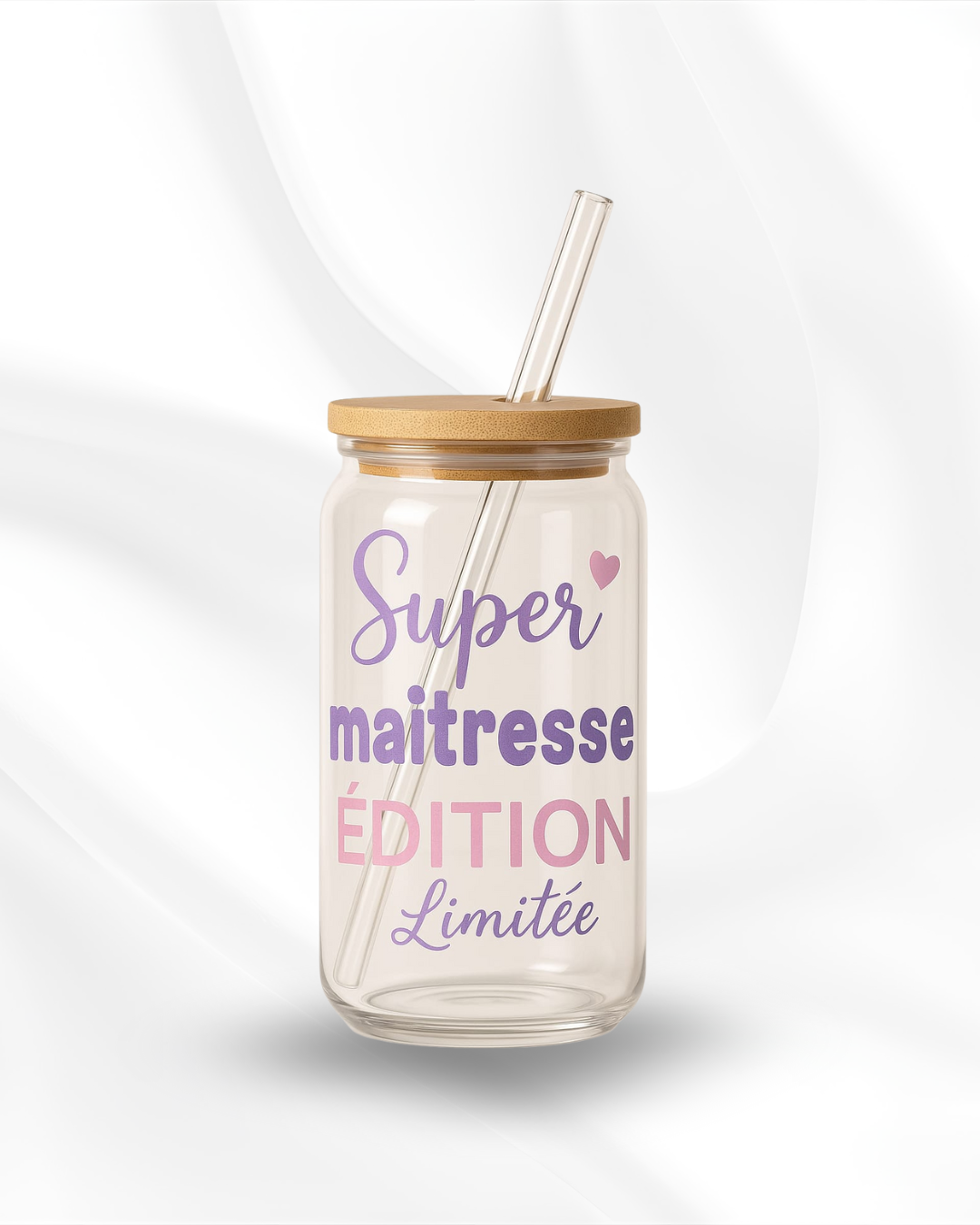 Tasse couvercle & paille