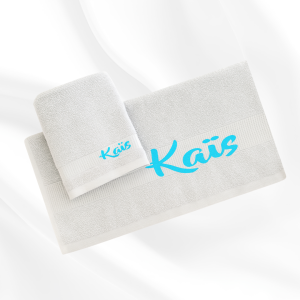 Set serviette et gant pour le bain