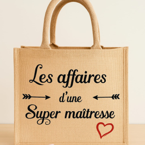 Cabas Toile de Jute « Modèle M »