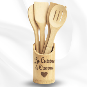 Lot 5 ustensiles de cuisine avec support