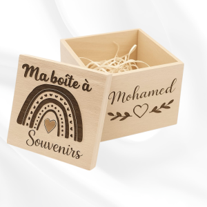 Boite souvenirs de bébé
